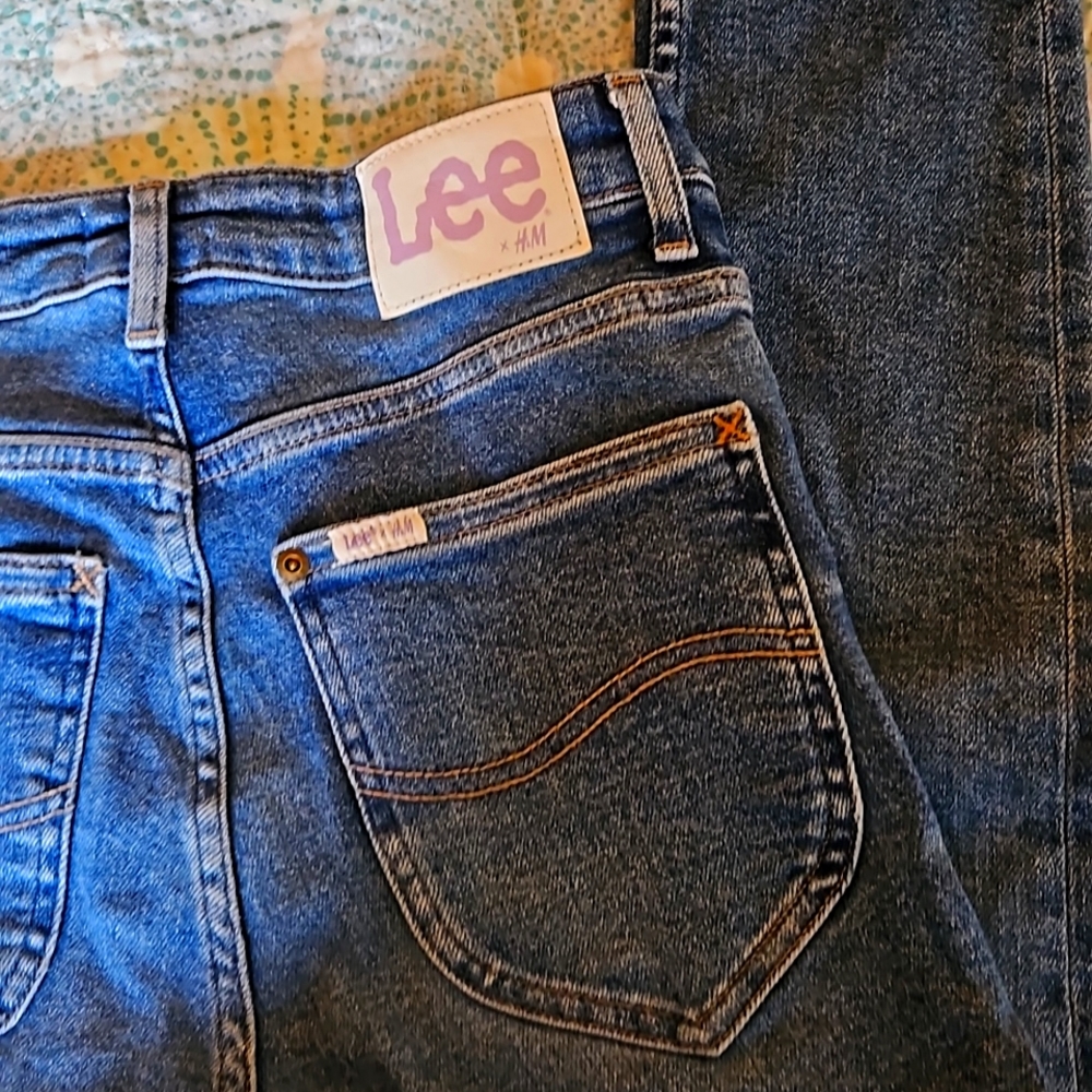 Lee high waisted skinny jeans